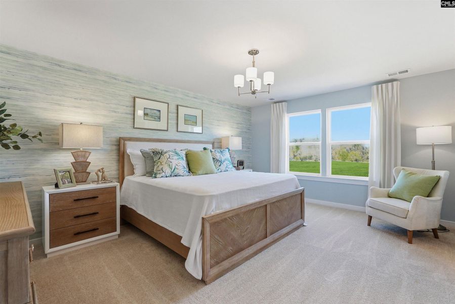 Furnished interior view inside a new home in Boykin Hills, Chapin (Image 23).