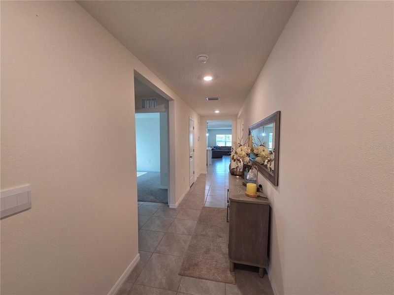 Furnished interior view inside a new home in Hernando County Spot Lots, Spring Hill (Image 31).