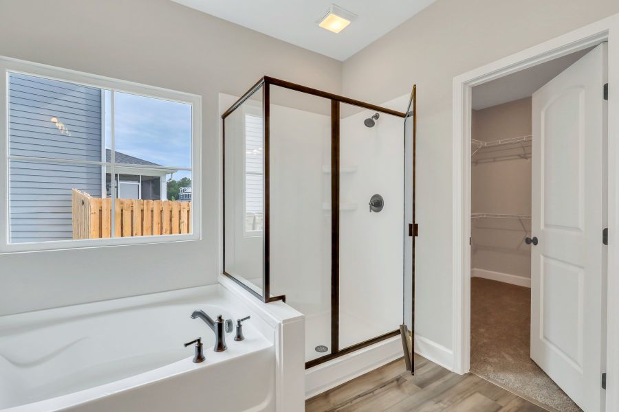 Wassaw – Owner’s Bathroom with Walk-In Shower Wassaw – Owner’s Bathroom with Walk-In Shower