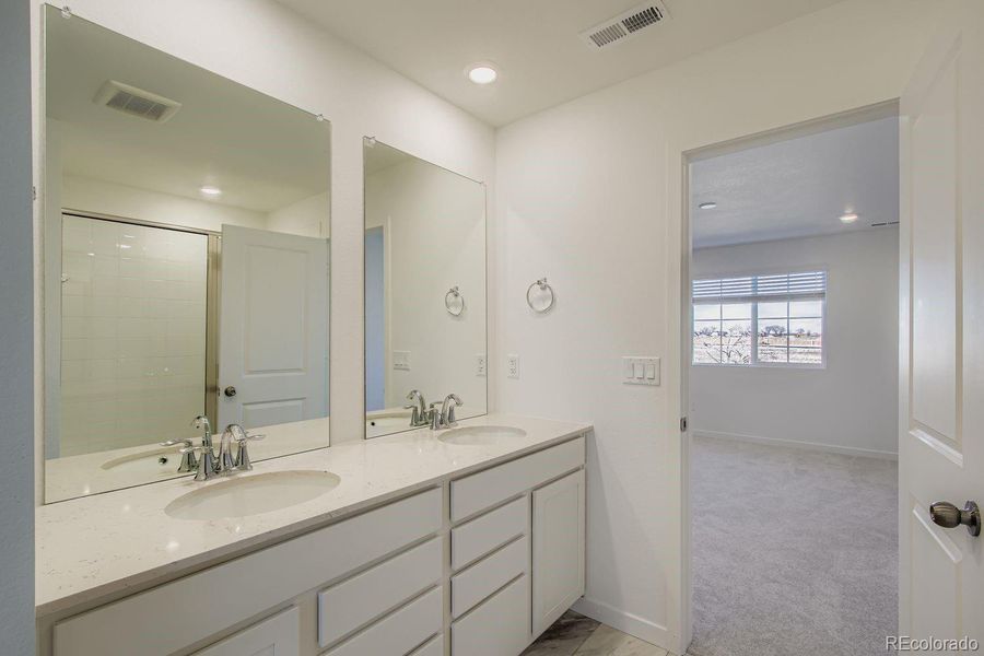 Furnished interior view inside a new home in , Thornton (Image 6).