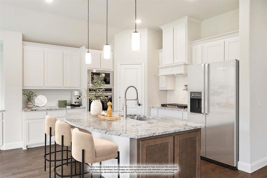 Furnished interior view inside a new home in Hampton Park, Glenn Heights (Image 5). Furnished interior view inside a new home in Hampton Park, Glenn Heights (Image 5).