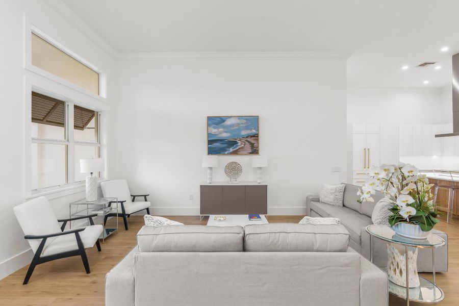 Furnished interior view inside a new home in , Boynton Beach (Image 16). Furnished interior view inside a new home in , Boynton Beach (Image 16).