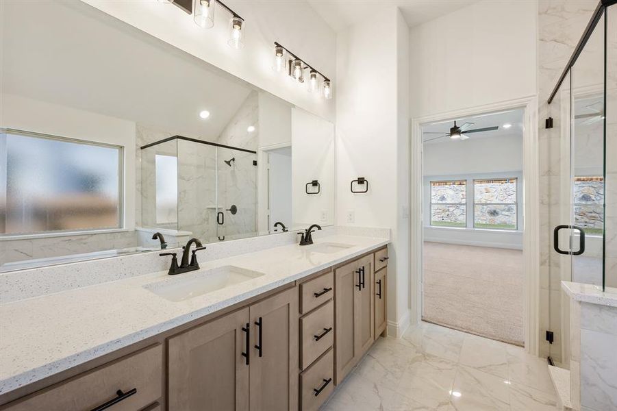 Furnished interior view inside a new home in Willow Wood Classic 50, McKinney (Image 11). Furnished interior view inside a new home in Willow Wood Classic 50, McKinney (Image 11).