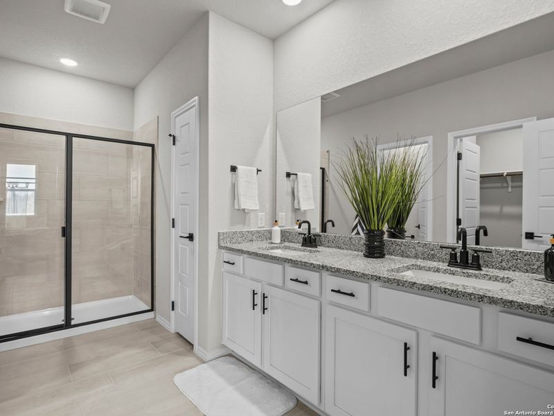 Furnished interior view inside a new home in Horizon Pointe, Converse (Image 31).