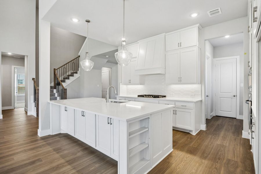 Furnished interior view inside a new home in Rainwater Crossing, Celina (Image 7).