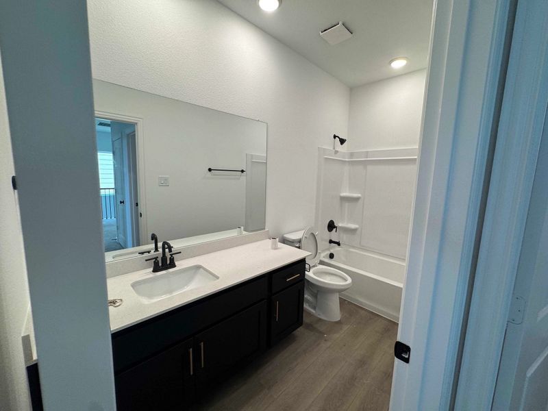 Secondary Bathroom Construction Progress