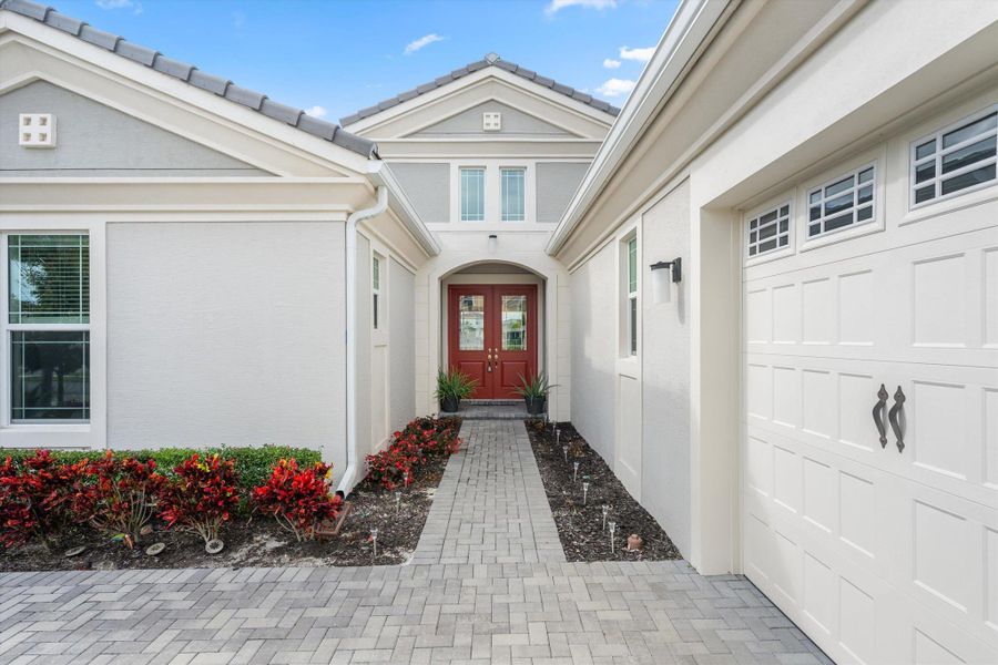 Exterior details and patio area of a home in , The Acreage (Image 25).