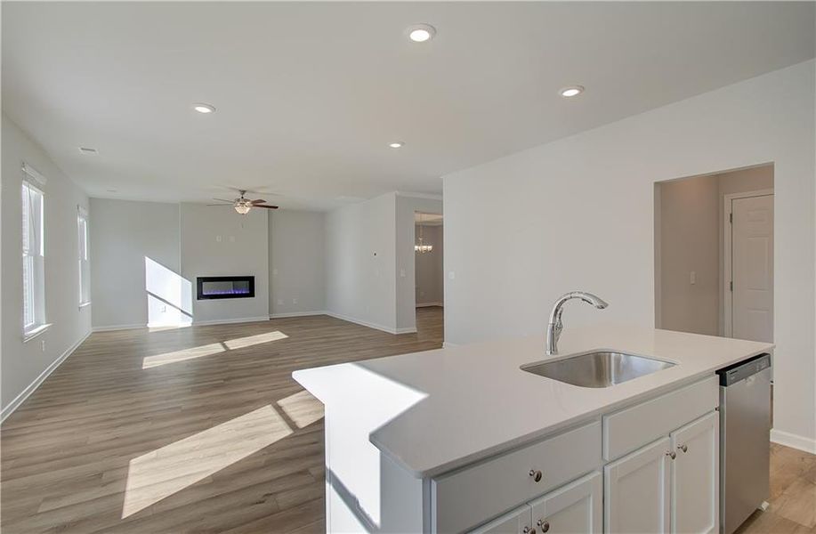 Furnished interior view inside a new home in Bowers Farm, McDonough (Image 7).