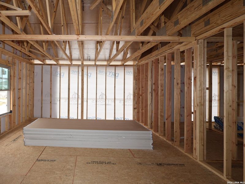 In-progress construction of a new home in Agave, San Antonio, TX (Image 33).