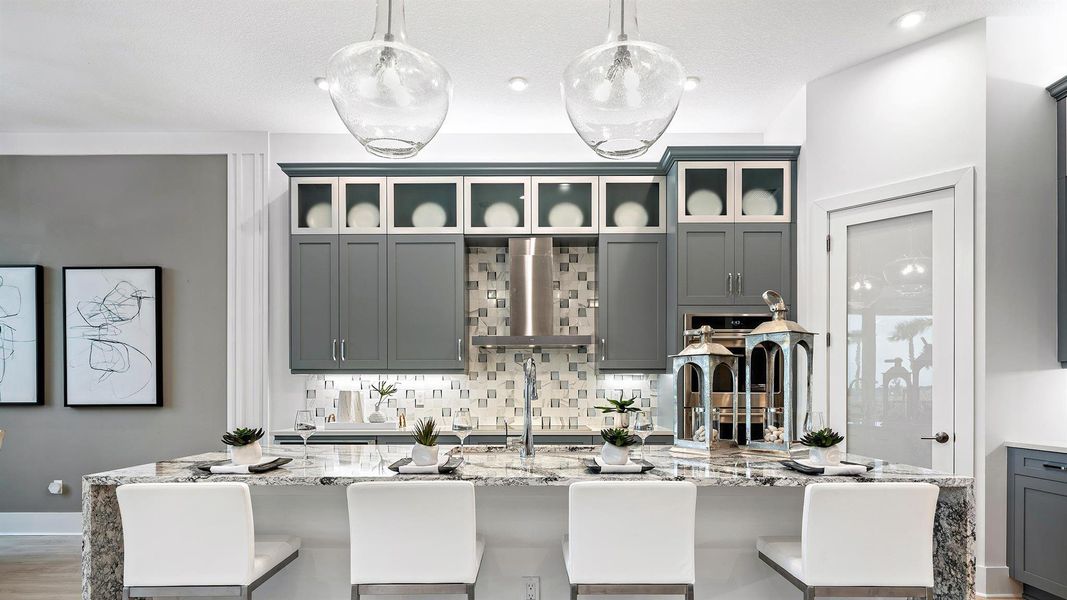 Furnished interior view inside a new home in Astor Creek Golf & Country Club, Port St. Lucie (Image 21).