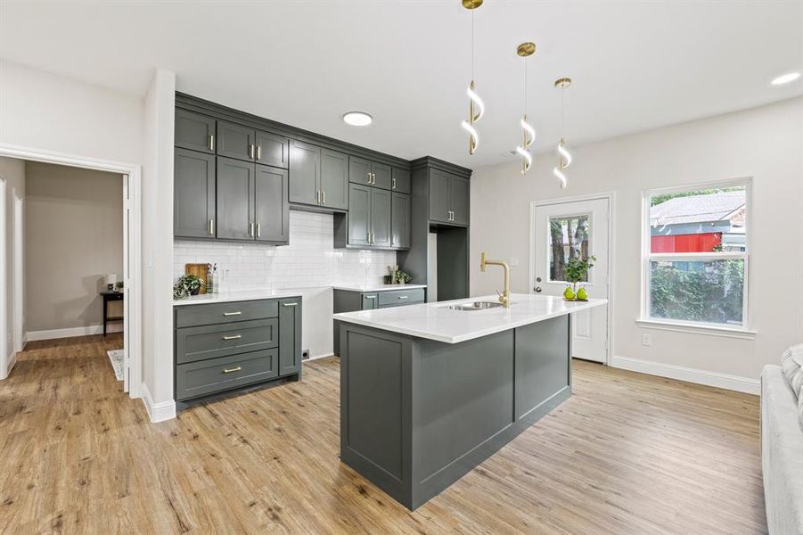 Furnished interior view inside a new home in , Fort Worth (Image 8). Furnished interior view inside a new home in , Fort Worth (Image 8).