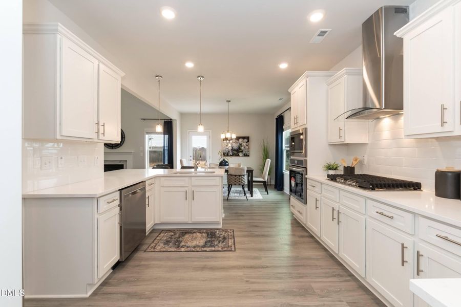 Furnished interior view inside a new home in Kelly Farms, Lillington (Image 6).