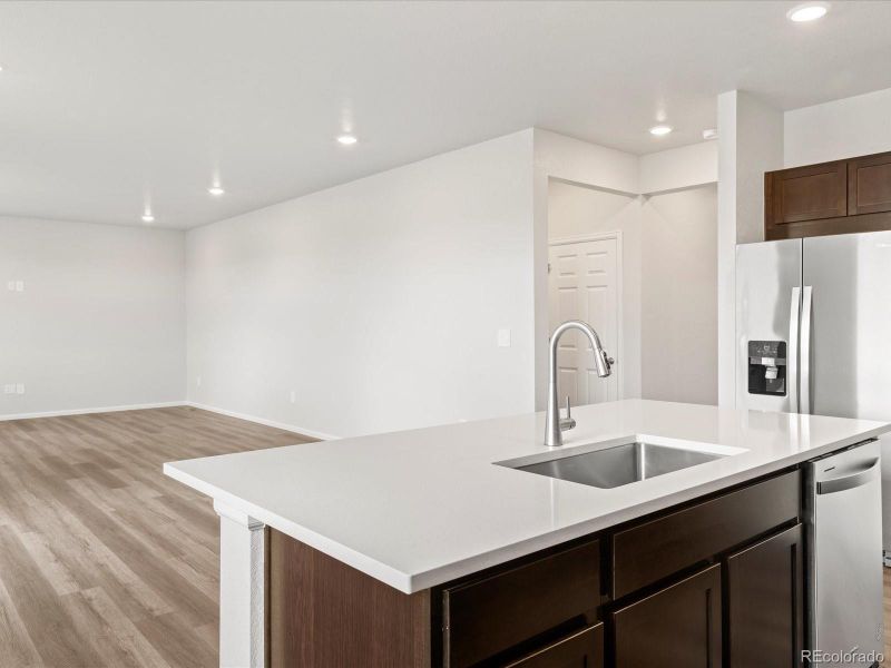 Furnished interior view inside a new home in Westgate, Greeley (Image 8).