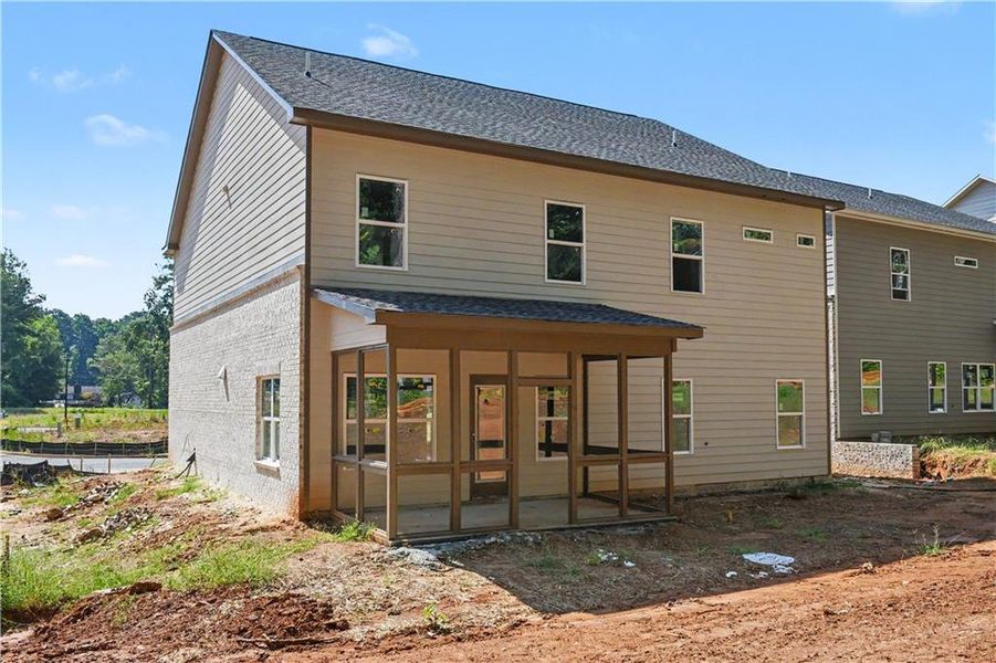 Exterior details and patio area of a home in , Lawrenceville (Image 3).