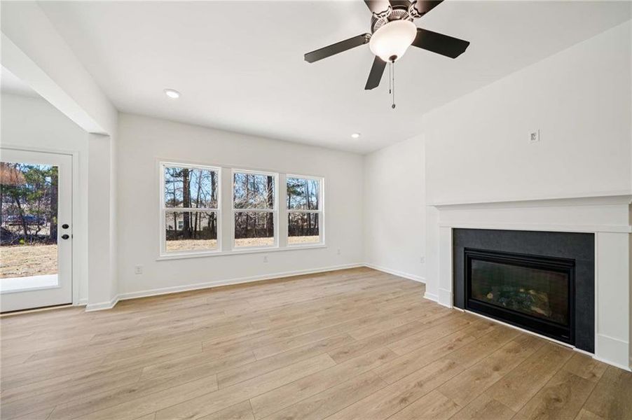 Spacious, unfurnished interior of a new home in The Estates at Casteel, Bethlehem (Image 22).