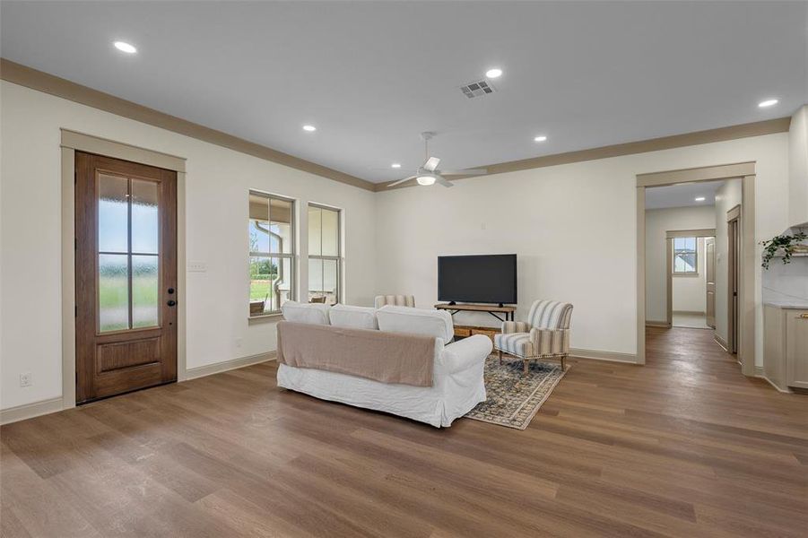 Furnished interior view inside a new home in , Robinson (Image 12).