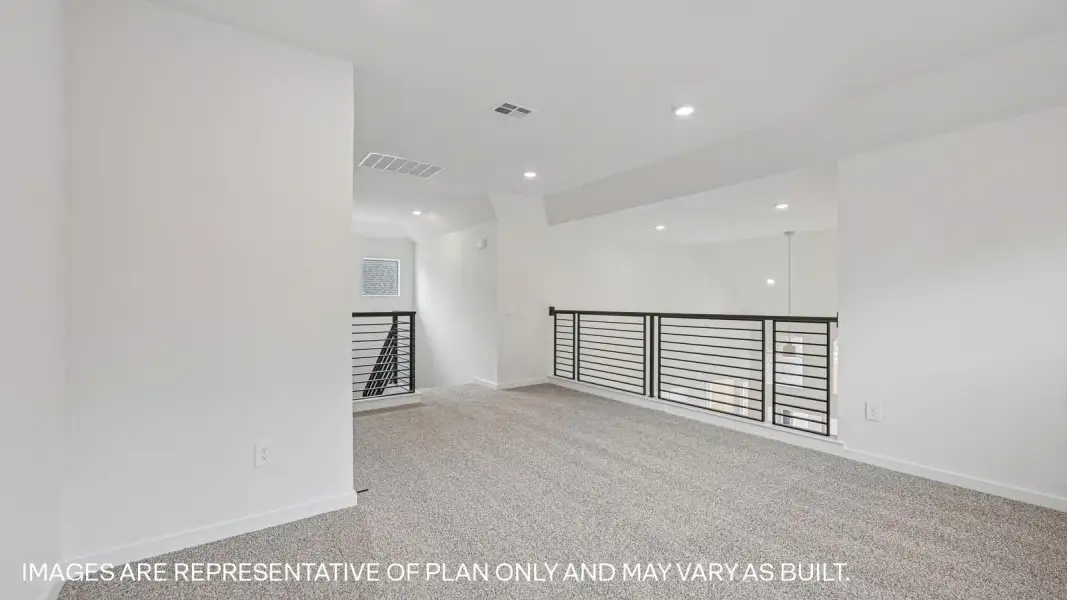Spacious, unfurnished interior of a new home in The Enclave at Bar W Ranch, Leander (Image 27).
