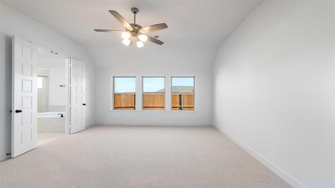 Spacious, unfurnished interior of a new home in The Heights At Uptown Celina 45', Celina (Image 17).