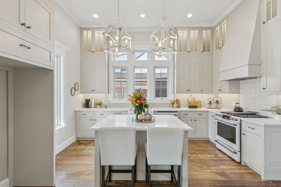 Furnished interior view inside a new home in , Rockwall (Image 8).