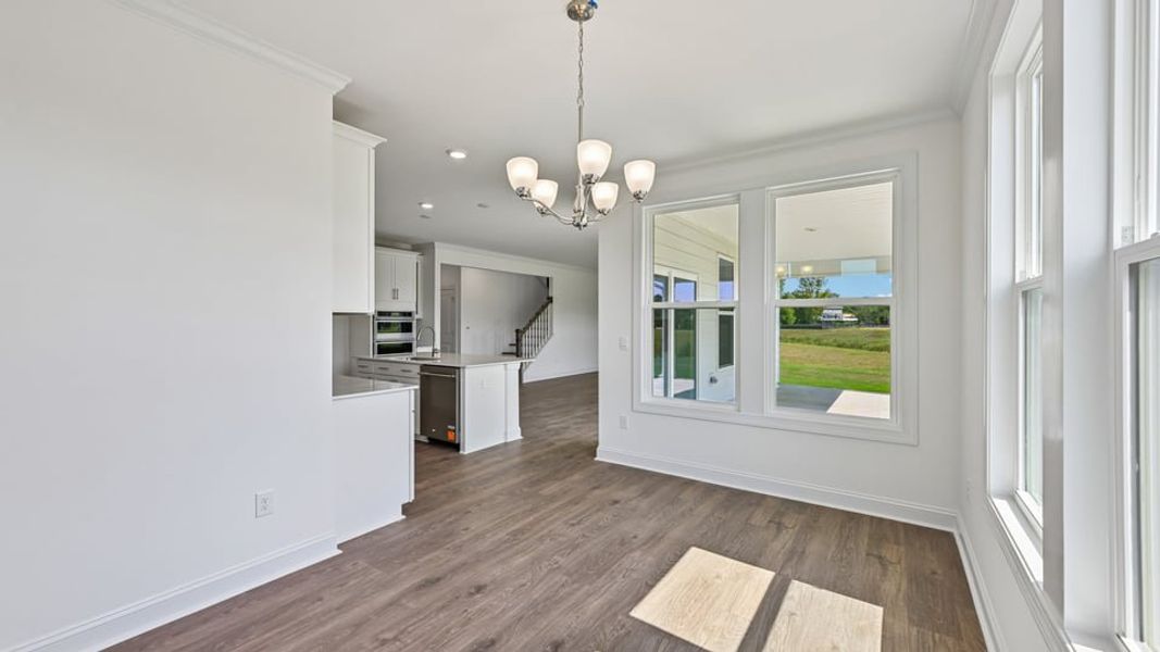 Spacious, unfurnished interior of a new home in Eagle Creek, Fuquay Varina (Image 16).
