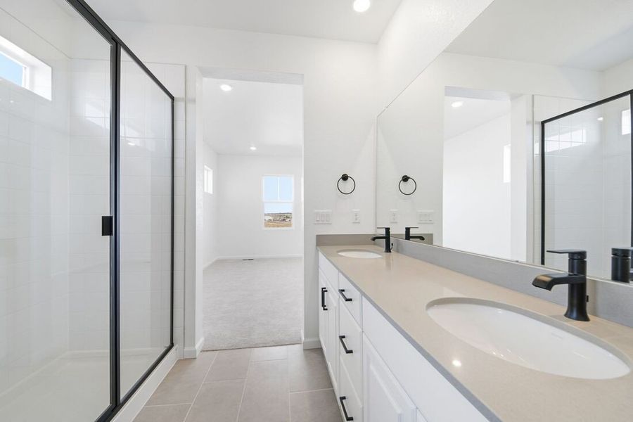 Furnished interior view inside a new home in Sterling Ranch Ascent Village, Littleton (Image 6).