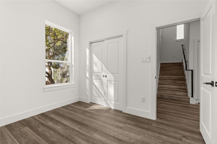 Spacious, unfurnished interior of a new home in , Houston (Image 15). Spacious, unfurnished interior of a new home in , Houston (Image 15).