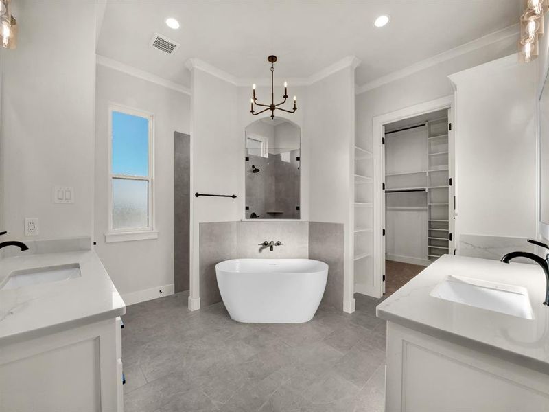 Furnished interior view inside a new home in , Weatherford (Image 8). Furnished interior view inside a new home in , Weatherford (Image 8).