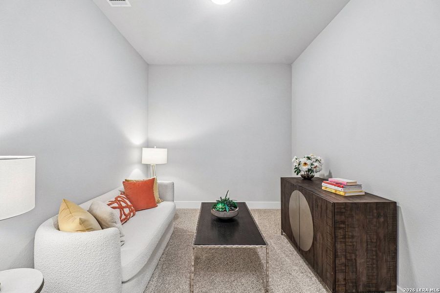 Furnished interior view inside a new home in Homestead, Schertz (Image 19).
