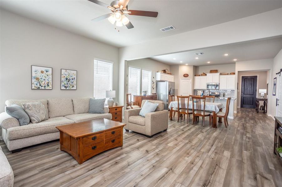 Furnished interior view inside a new home in Liberty Pointe, Gainesville (Image 13).
