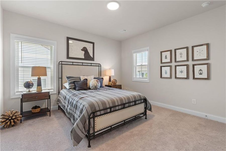 Furnished interior view inside a new home in Palisades Single Family, Cumming (Image 15).