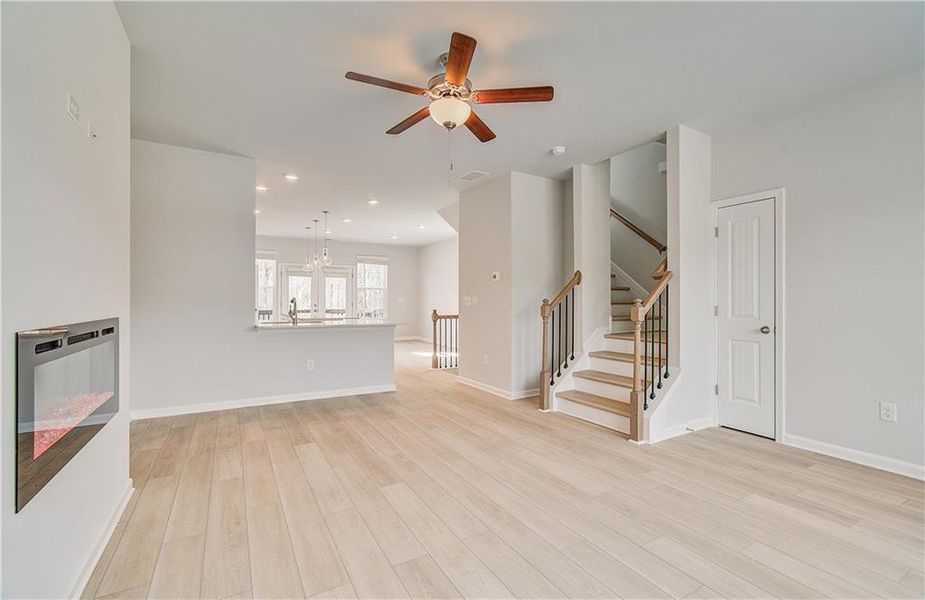 Spacious, unfurnished interior of a new home in Daybreak, Newnan (Image 12).