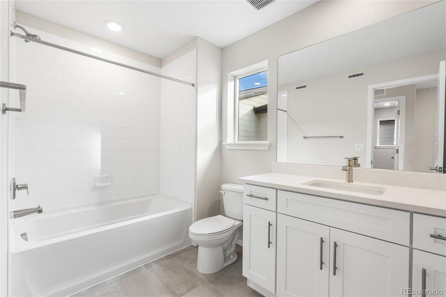 Furnished interior view inside a new home in Painted Prairie, Aurora (Image 11).