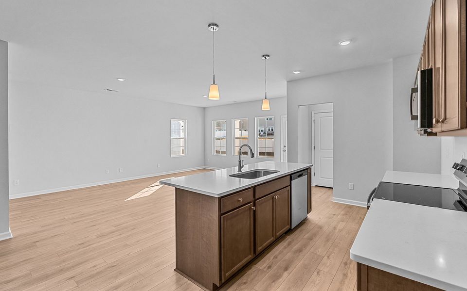 Furnished interior view inside a new home in Fieldstone, Lexington (Image 12).