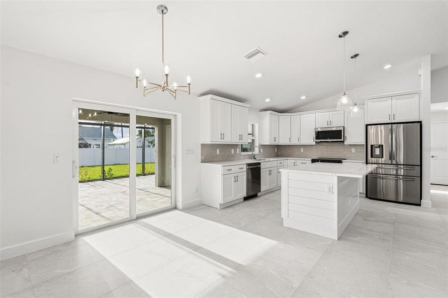 Furnished interior view inside a new home in , Englewood (Image 6).