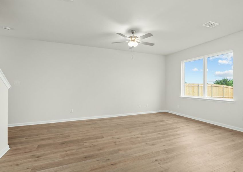 The family room of the Jaguar has large windows that let in great, natural light. The family room of the Jaguar has large windows that let in great, natural light.