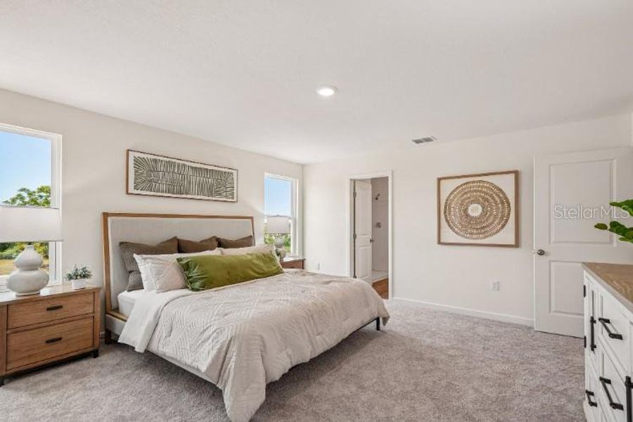 Furnished interior view inside a new home in Baywood Hills, Alachua (Image 13).