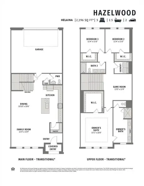 With ample space for entertaining and spacious bedrooms, our Helaina plan is the perfect townhouse for you to call home! With ample space for entertaining and spacious bedrooms, our Helaina plan is the perfect townhouse for you to call home!