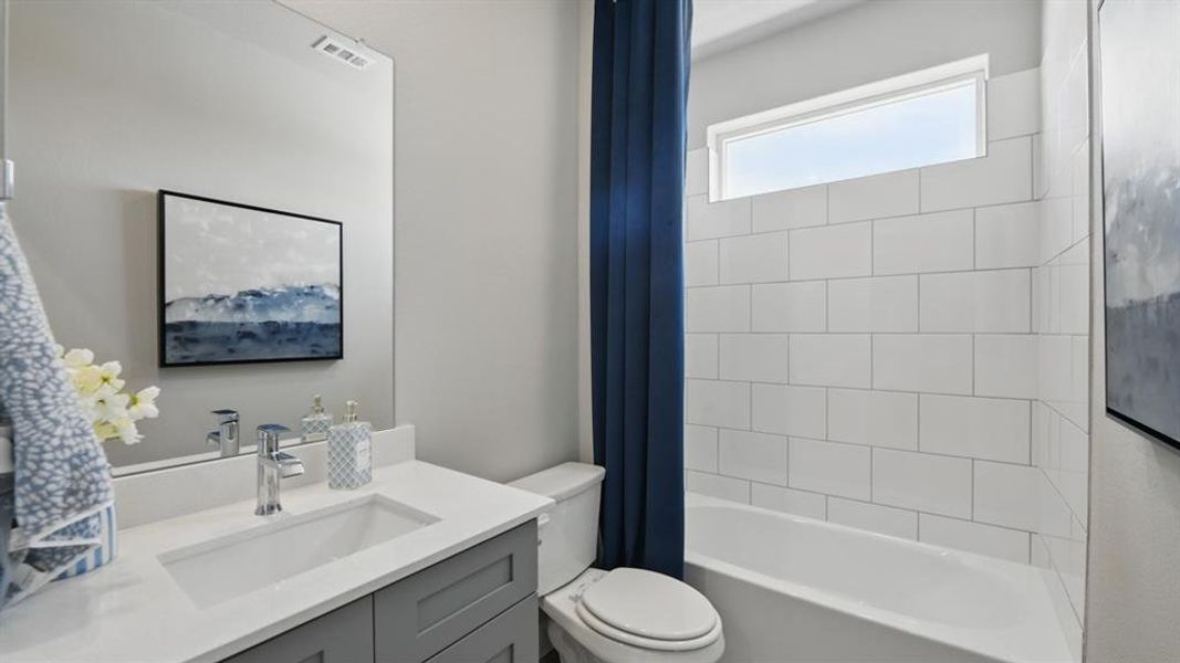 Furnished interior view inside a new home in Rock Creek West, Fort Worth (Image 22).