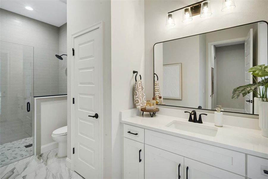 Furnished interior view inside a new home in , Lakeland (Image 5).