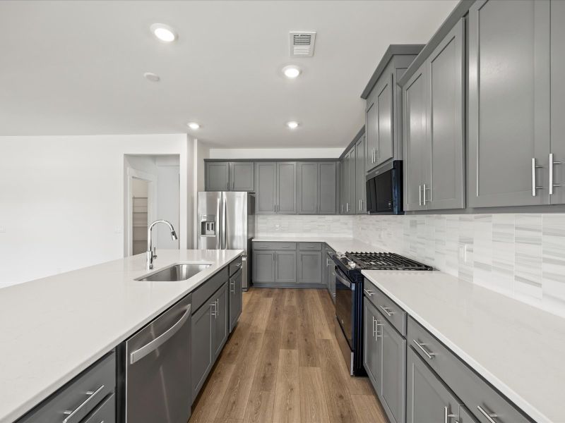 Furnished interior view inside a new home in The Coves at Lakes of Cane Bay II, Summerville (Image 3).