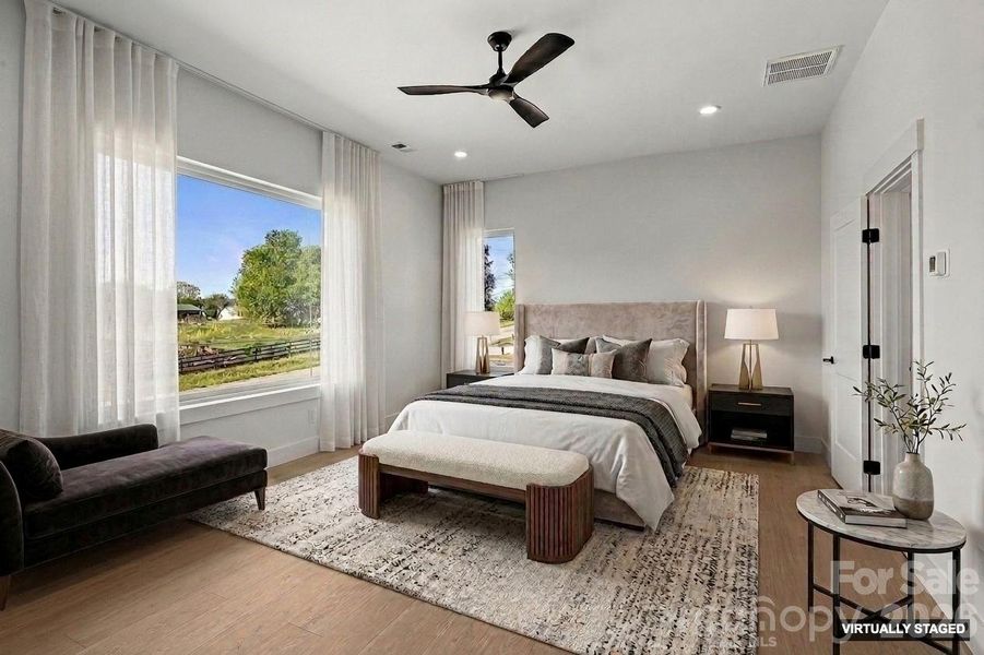 Furnished interior view inside a new home in , Flat Rock (Image 19).