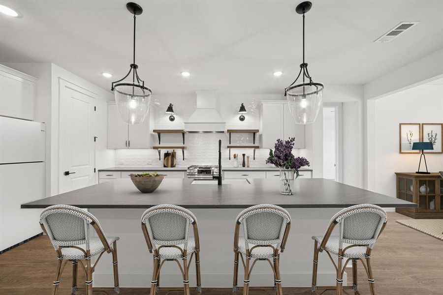 Furnished interior view inside a new home in Sterling Greene, Arlington (Image 10). Furnished interior view inside a new home in Sterling Greene, Arlington (Image 10).