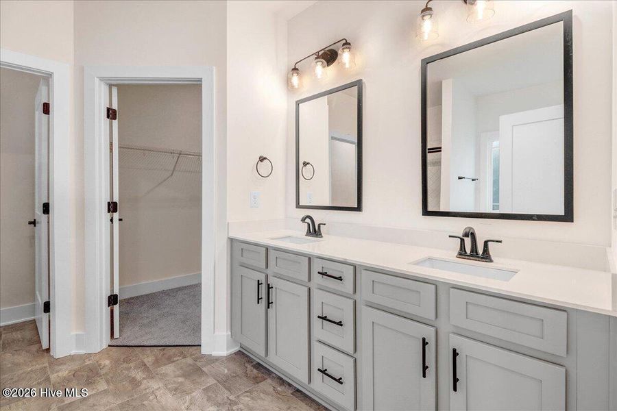 Furnished interior view inside a new home in Wood Creek, Leland (Image 9).