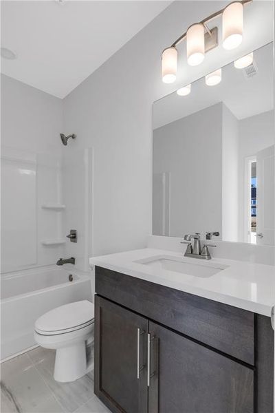 Furnished interior view inside a new home in Pickens Bluff, Hiram (Image 6).