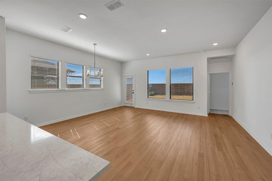 Spacious, unfurnished interior of a new home in Austin Point, Richmond (Image 38).