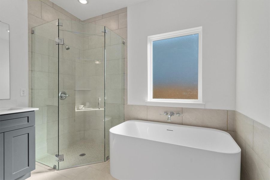 Furnished interior view inside a new home in Enclave at Cele, Pflugerville (Image 15). Furnished interior view inside a new home in Enclave at Cele, Pflugerville (Image 15).