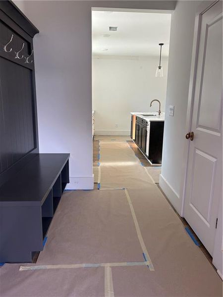 In-progress construction of a new home in , Roswell, GA (Image 10).