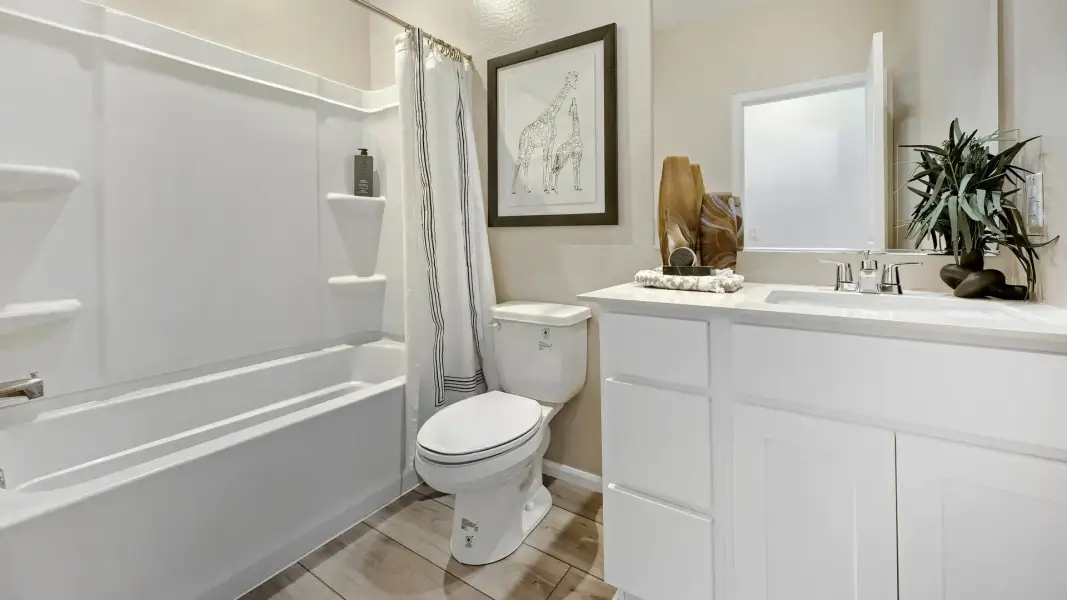 Representative furnished interior of a home built from the Hadley Plan 3470 by Lennar in Teravalis, Buckeye (Image 17).