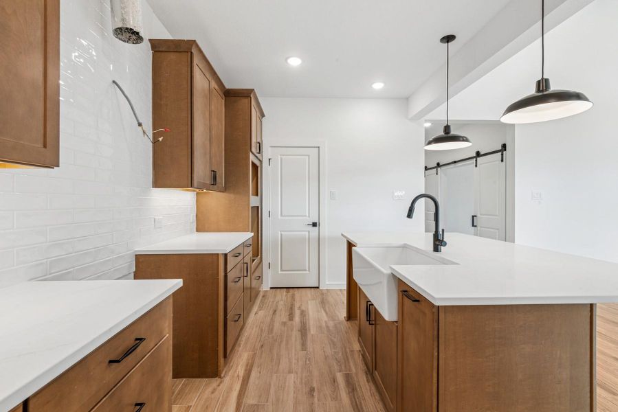 Furnished interior view inside a new home in Harvest Pointe, Needville (Image 7).