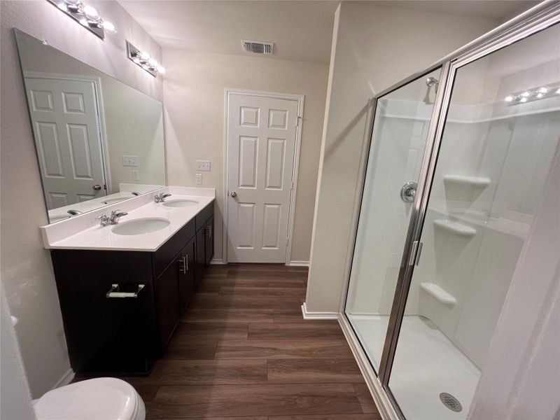 Furnished interior view inside a new home in , Leander (Image 4).